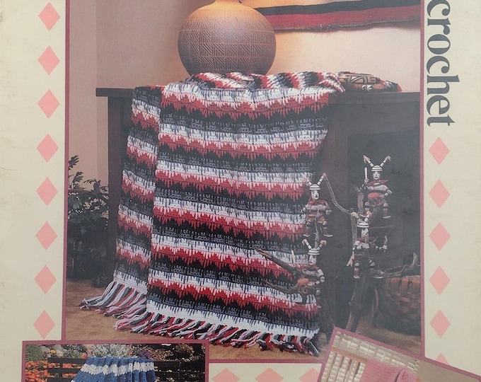 Cozy Afghans to Crochet (Book 3) Designs by The American School of Needlework
