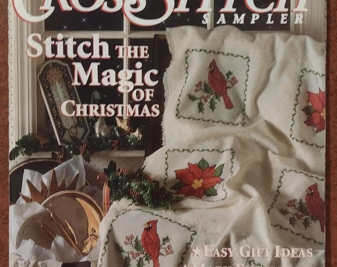 Cross Stitch Sampler Magazine Christmas 1993