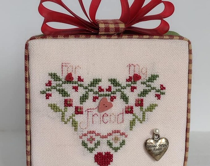 Beautiful For My Friend Cross Stitch Cube
