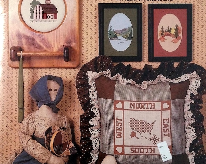 Iconic American Heritage Cross Stitch Design by Cross 'N Patch