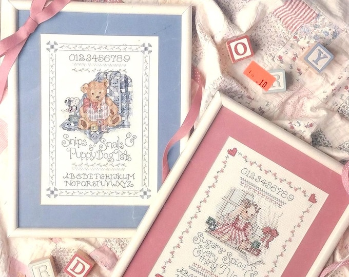Adorable Boys & Girls Are Made Of (Leaflet 951) Cross Stitch Design by Lila Rose