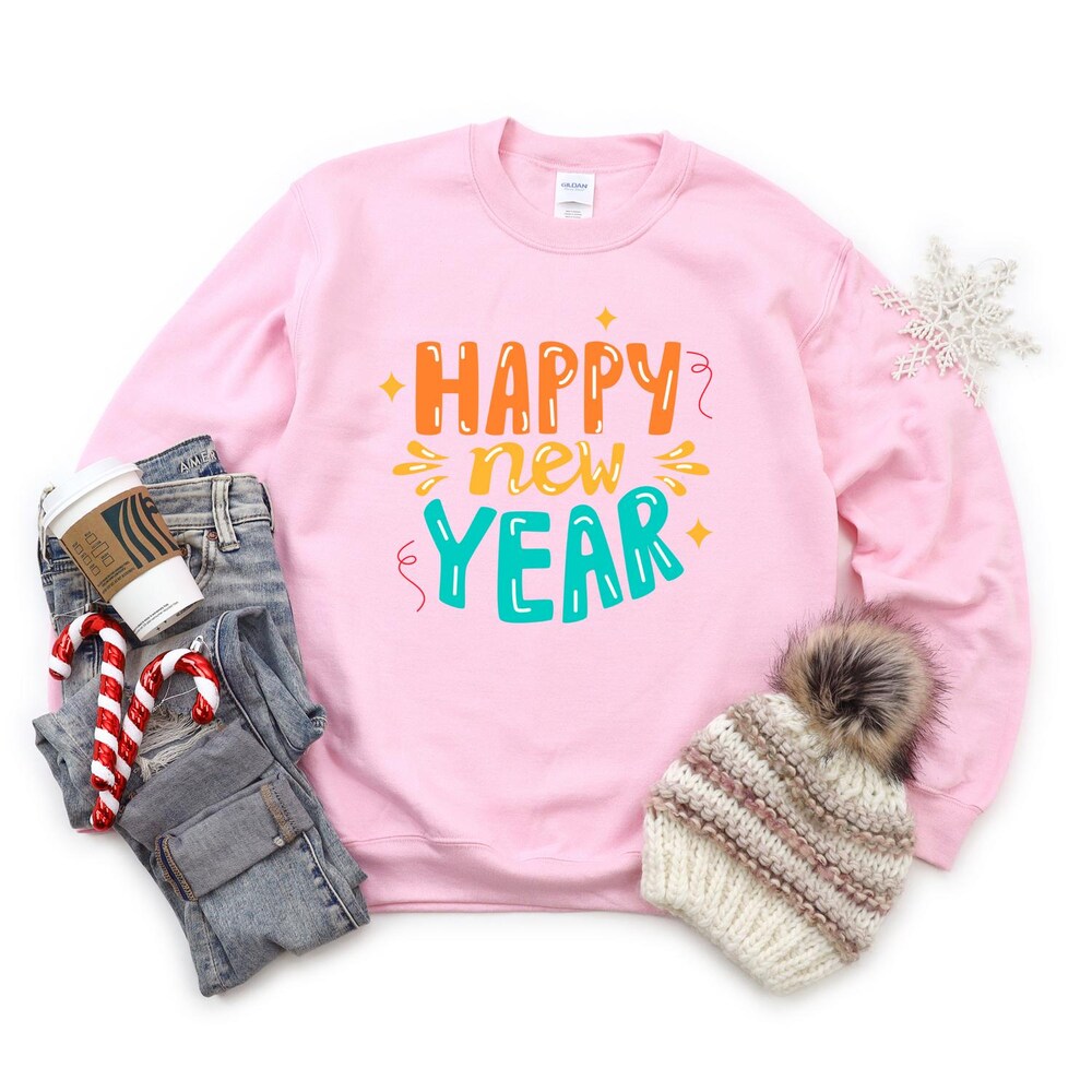 New Year 2025 Hoodie,Happy New Year Sweatshirt, Girls New Year Trip Hoodie, New Year Party Sweatshirt, 2025 Holiday Sweatshirt Moderndaydecors