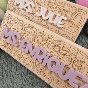 Teacher Appreciation gift, Personalized teacher eraser, Teacher gift, End of School, Whiteboard eraser