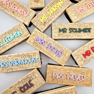 Teacher Appreciation gift, Personalized teacher eraser, Teacher gift, End of School, Whiteboard eraser bild 9