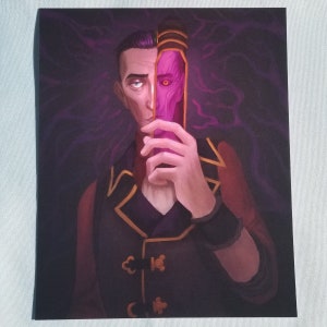 Silco Arcane 8&quot;x10&quot; Art Print