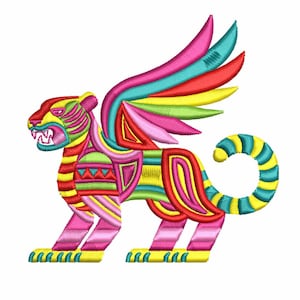 Embroidery design Beautiful Alebrije