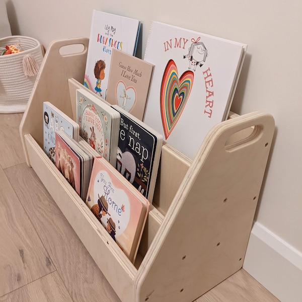 Montessori Bücherregal - Klein - Pläne
