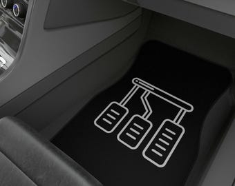 Car Pedal Car Mats, Backseat Driver Gifts, Brake Pedal for Passenger, Car Accessories, Vehicle Interior Decor, Gag Automotive Gifts