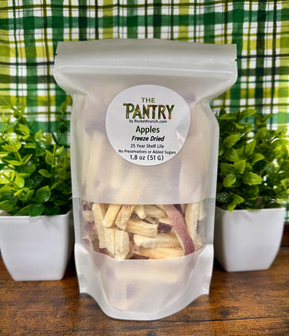 Freeze Dried Organic Apples - The Pantry by Rocket Krunch