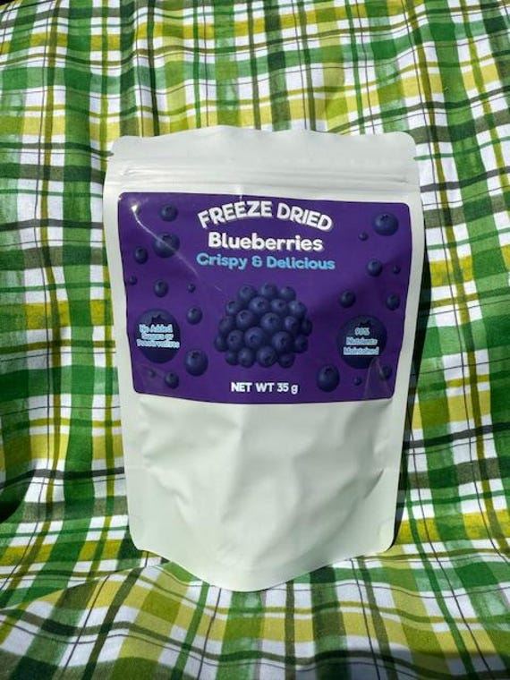 Freeze Dried Organic Blueberries