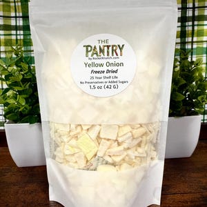 Freeze Dried Organic Yellow Onions - The Pantry by Rocket Krunch