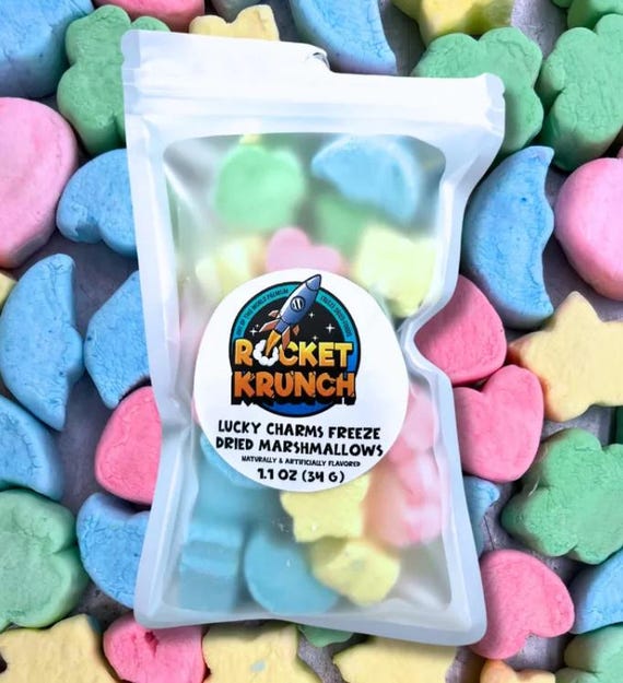 Lucky Charms Freeze Dried Marshmallows
