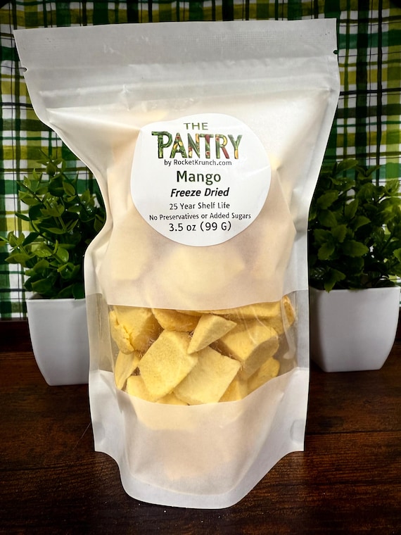 Freeze Dried Organic Mango - The Pantry by Rocket Krunch