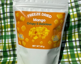 Freeze Dried Organic Mango - The Pantry by Rocket Krunch
