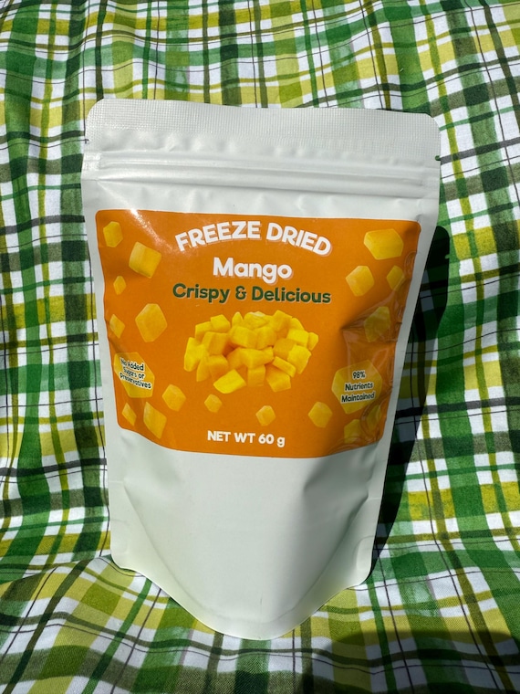 Freeze Dried Organic Mango - The Pantry by Rocket Krunch