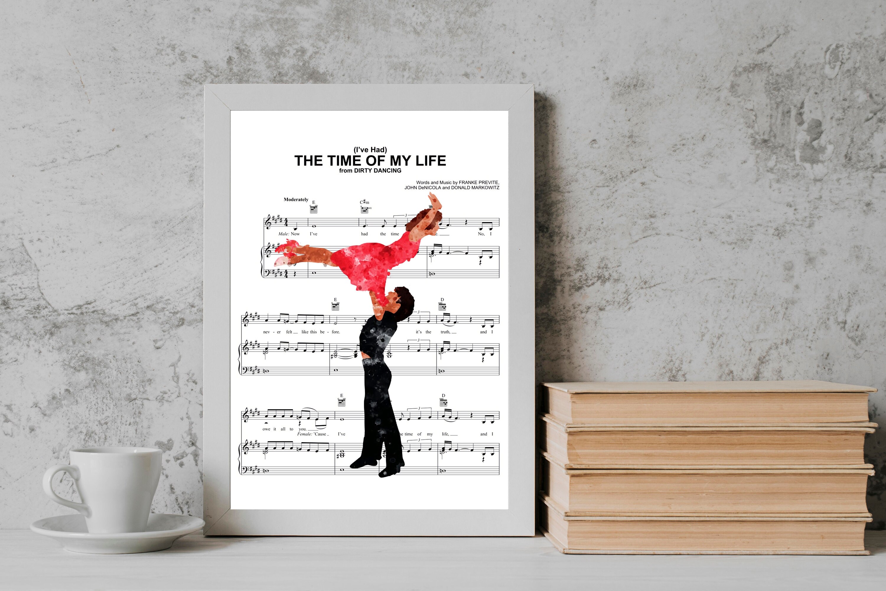 Digital Download Dirty Dancing Music Sheet Print Dirty - Etsy