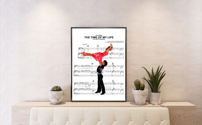 Digital Download Dirty Dancing Music Sheet Print Dirty - Etsy
