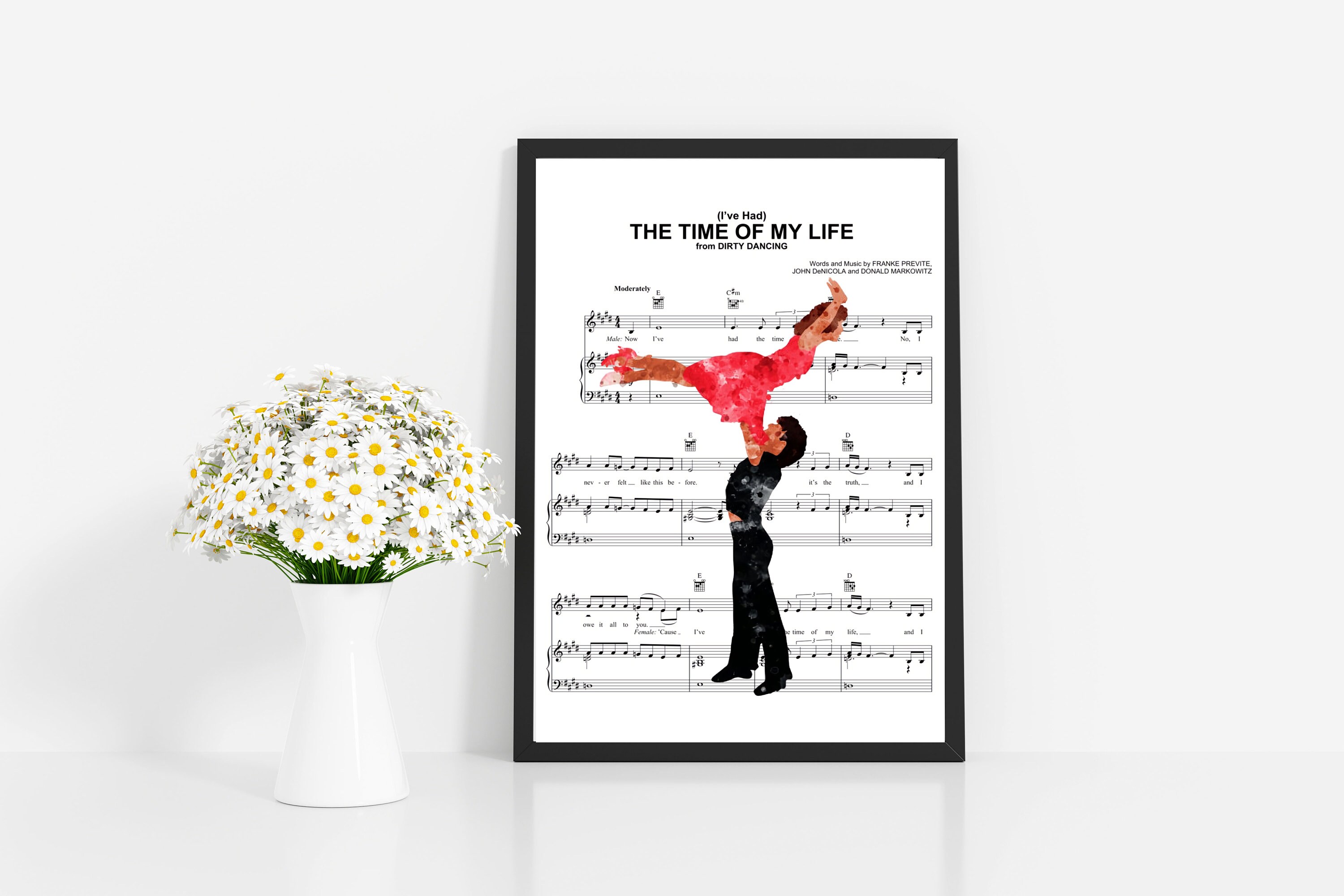 Digital Download Dirty Dancing Music Sheet Print Dirty - Etsy