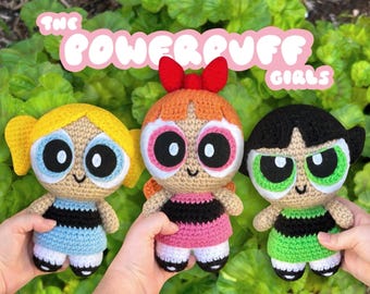 Crochet 3 in 1 Powerpuff Girls **BUNDLE PATTERN**