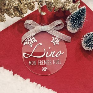 Boule de Noël personnalisée