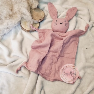 Doudou personnalisé Rose