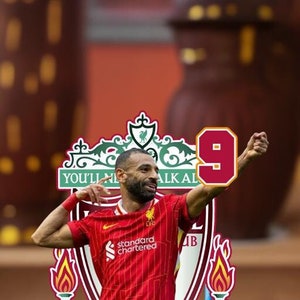Salah Cake Topper - Individuell angefertigter Digitaler Download (Kein physischer Artikel versandt - lesen Sie die vollständige Beschreibung)