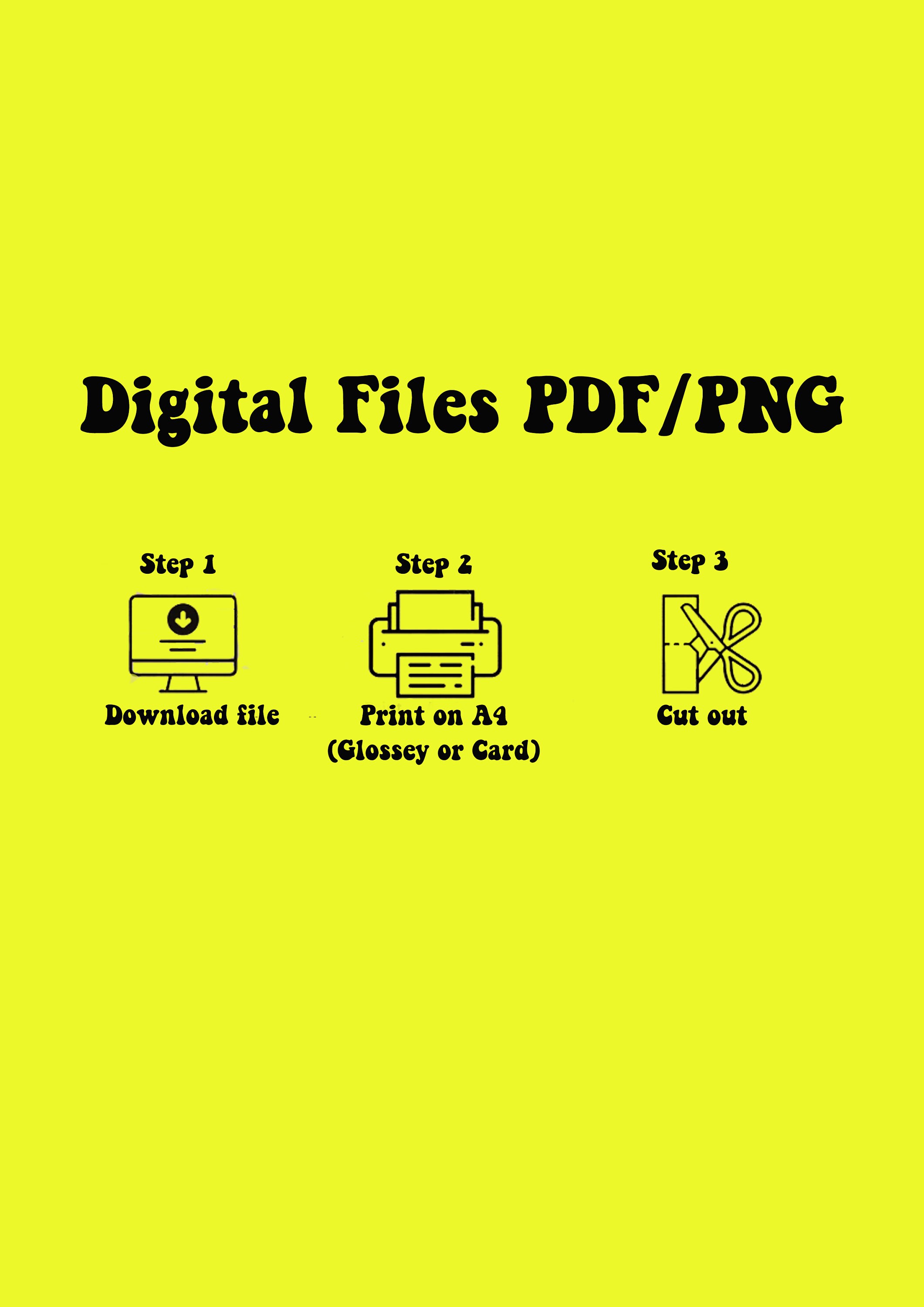 Minecraft Digital Cake Topper (Version 2)