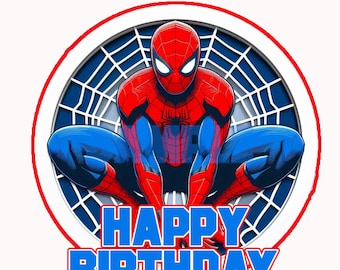 Superhero Digital Cake Topper Type 3 – Instant Download!