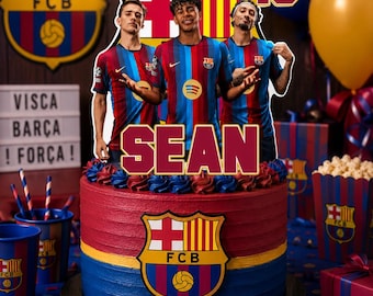 Barcelona FC Digital Cake Topper 26 – Digital Download (No Physical item shipped)