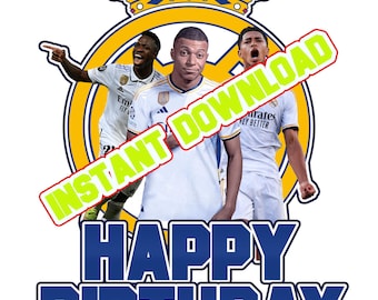 Real Madrid-taarttopper "Happy Birthday" (directe download)
