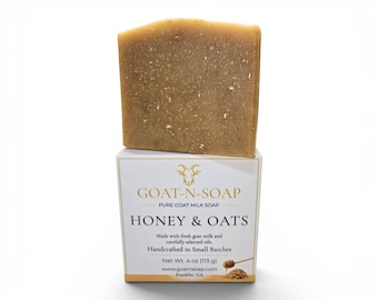 Honey Oat Pure Goat Milk Soap