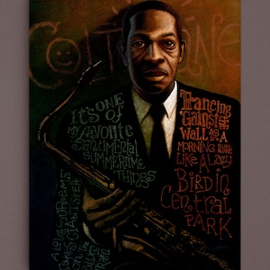 John Coltrane Poster