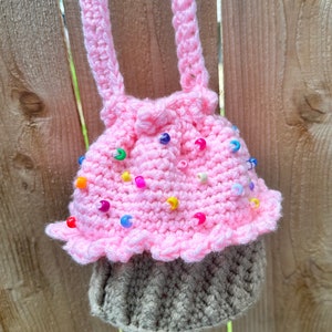 Cupcake drawstring bag