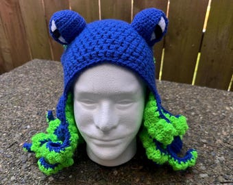 Kraken hat Seahawks colors