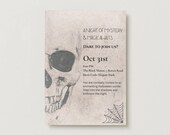 Halloween Invitation Template Canva | Editable Spooky Party Invite | Digital Download | Witch Ghost Horror Party | Printable or Web Link