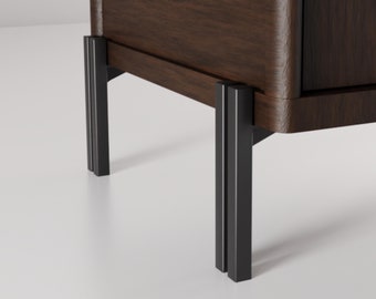 Modern Metal Furniture Legs: Gold, Black, - Bed, TV Unit, Cabinet Feet, 15cm-23cm Height.