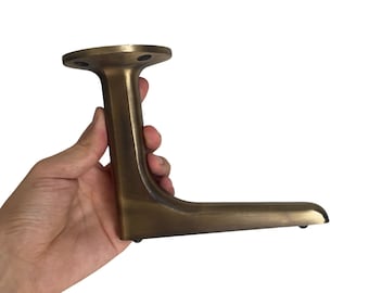 Solid Brass Furniture Legs: Antique Style, Sturdy Sofa Couch Feet