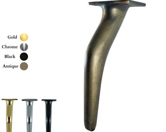 Modern Brass Furniture Legs: Elegant Gold Cabinet, Sofa, Nightstand Feet