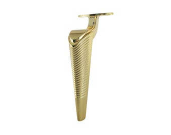 Patas de latón para muebles, bancos y mesas (25 cm) - 4 unidades