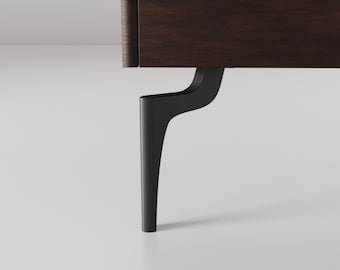 Black & Gold Metal Furniture Legs: Cabinet, Sofa, Nightstand
