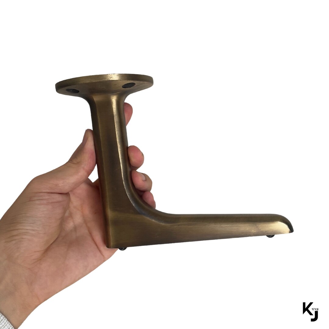 Antique Solid Brass Sofa Legs, Metal Furniture Feet, Legs, Sofa