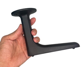 Gambe per mobili in metallo moderno: piedini per divano in acciaio nero - sostituzione delle gambe del divano