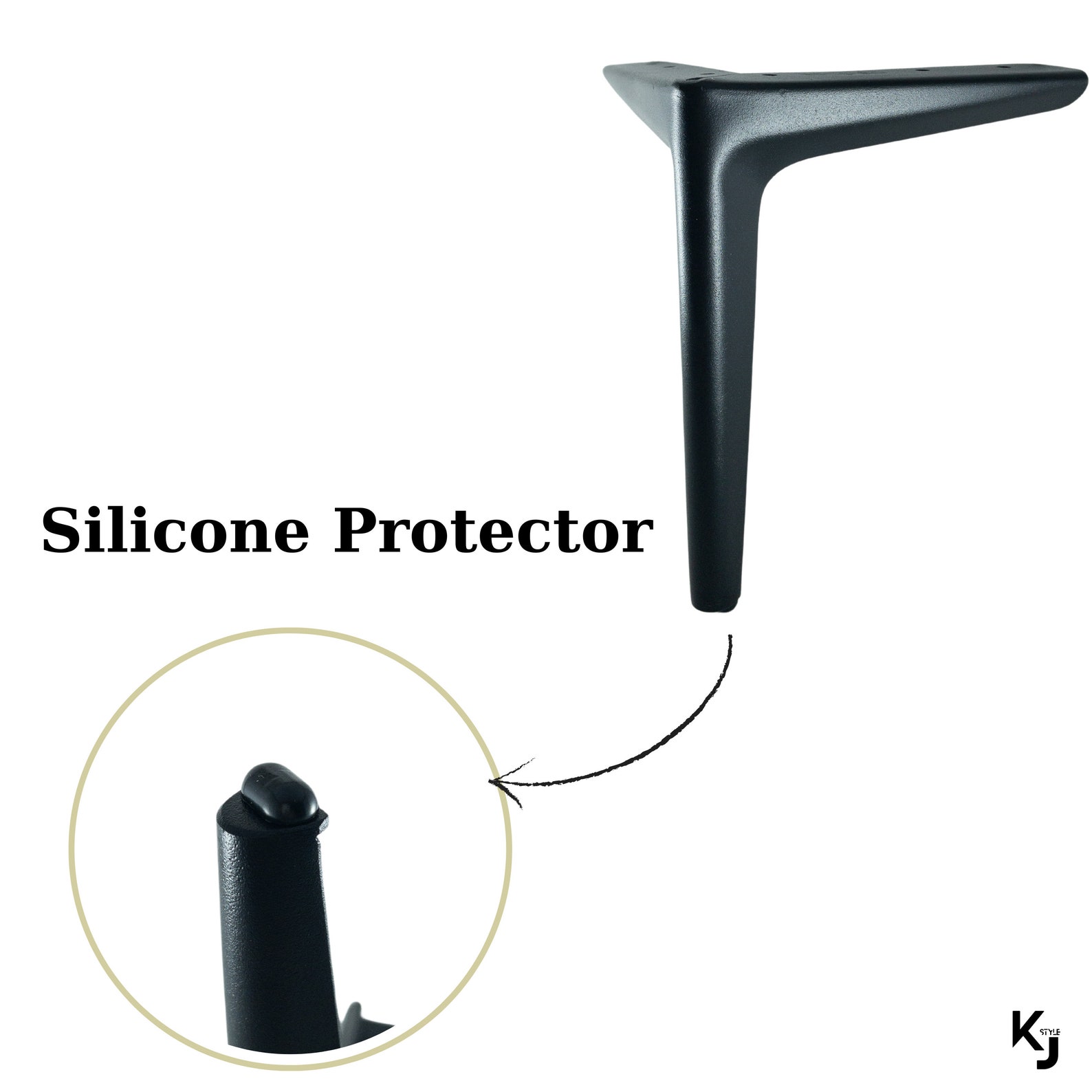 Modern Furniture Feet, Black Legs, Gold Furniture Legs for Sofa