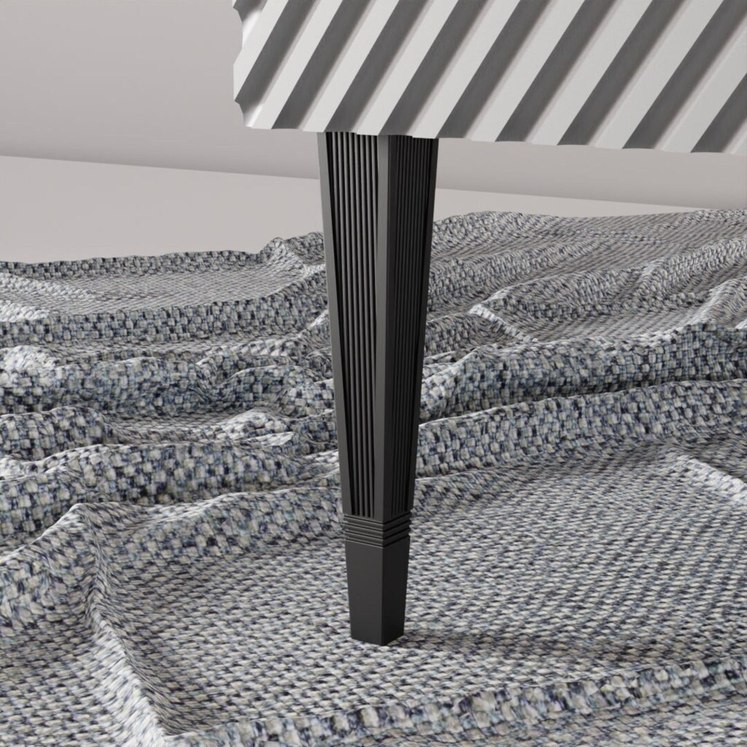 Matte Black Legs, Metal Furniture Feet, Modern Furniture Foot