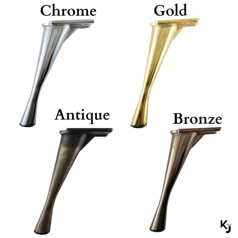 Moderne Sofabeine, Metallmöbelbein, Schrankfuß, Hochleistungscouchfuß, Metallsofafüße, Stützbein für Möbel, Bankbeine, Bettbeine. Bild 9
