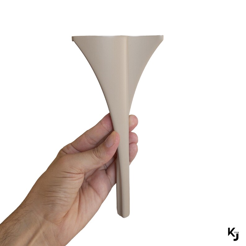 Premium Furniture Legs, Feet, 23cm9inch Metal Ikea Legs, Gold