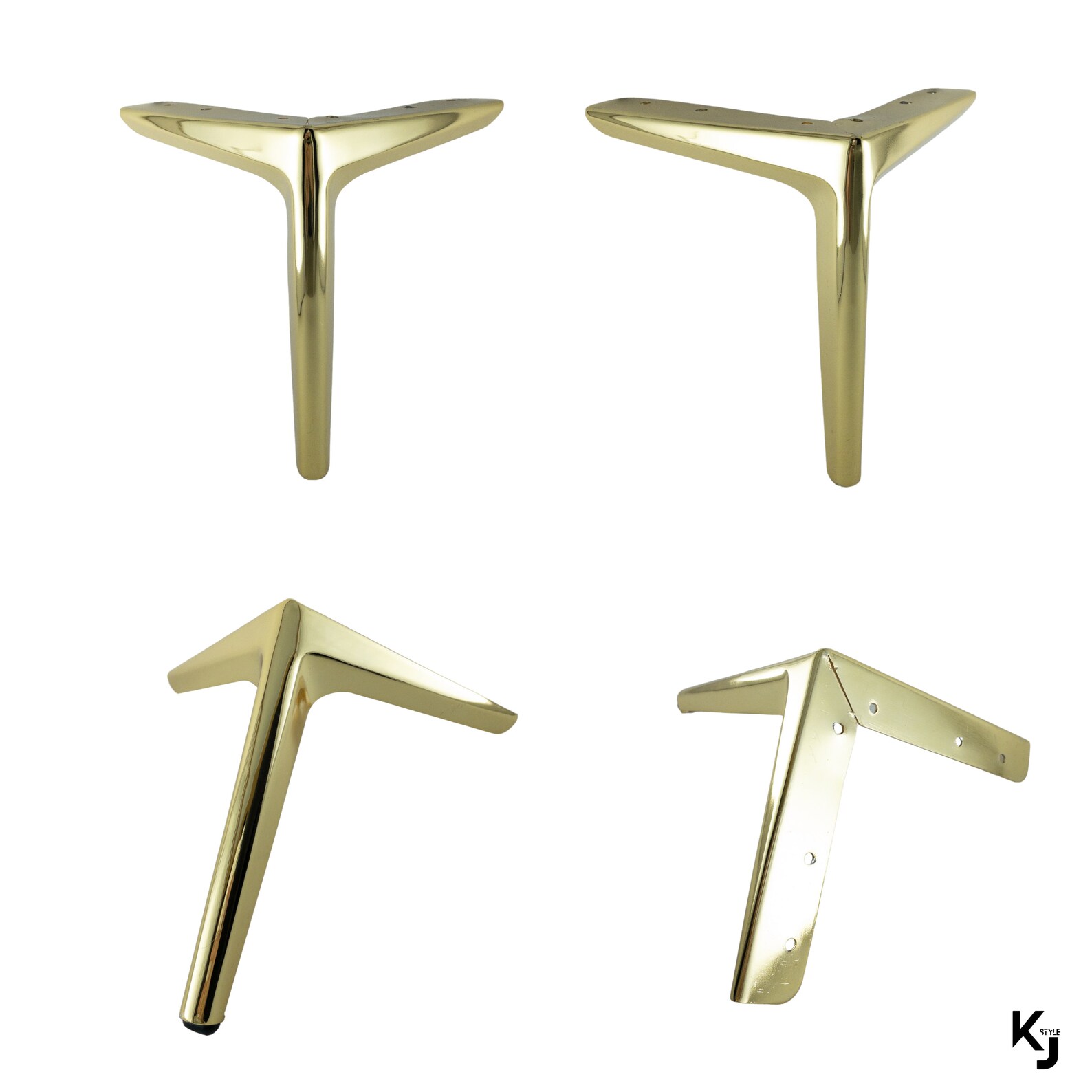 Modern Furniture Feet, Black Legs, Gold Furniture Legs for Sofa