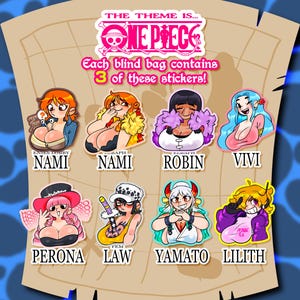 one piece stickers blind bag! | SUPER JUMBO's SUPER blind bags vol. 1