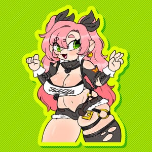 nicole! | matte sticker