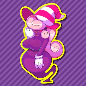 vivian! | matte sticker